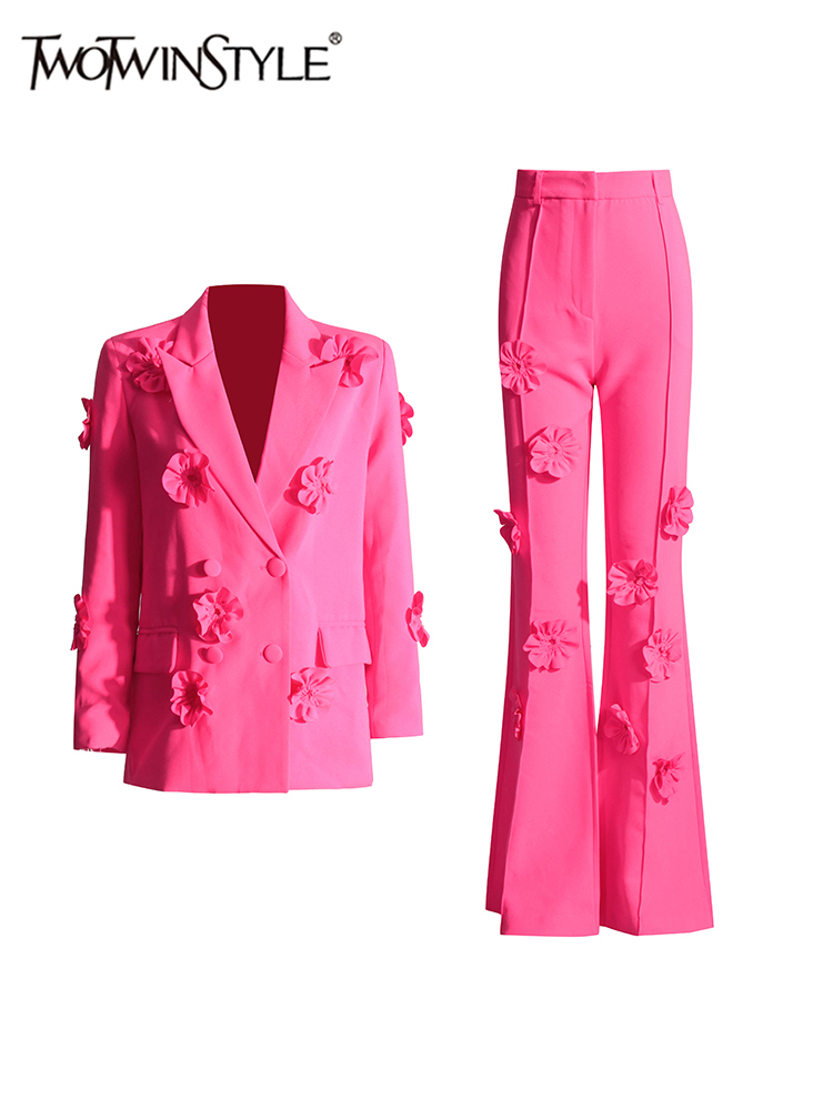 TWOTWINSTYLE Spliced Appliques - Blazer Women Oversized recension och pris