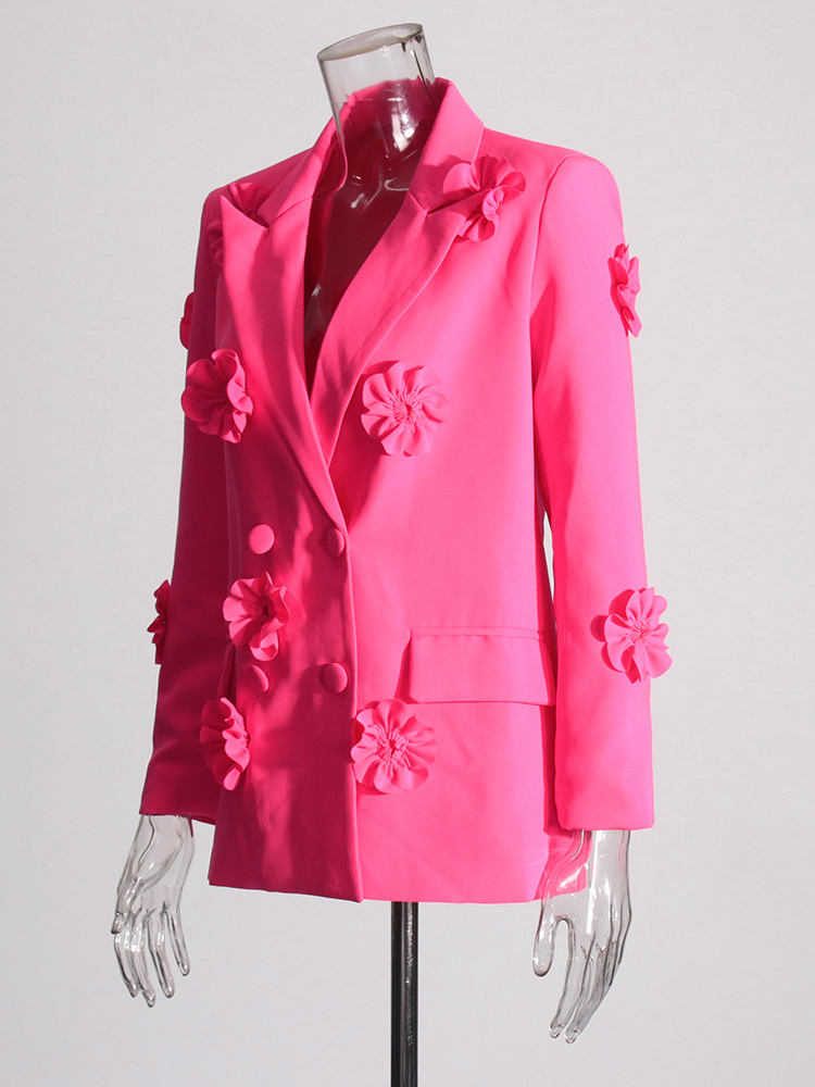 TWOTWINSTYLE Spliced Appliques - Blazer Women Oversized recension och pris