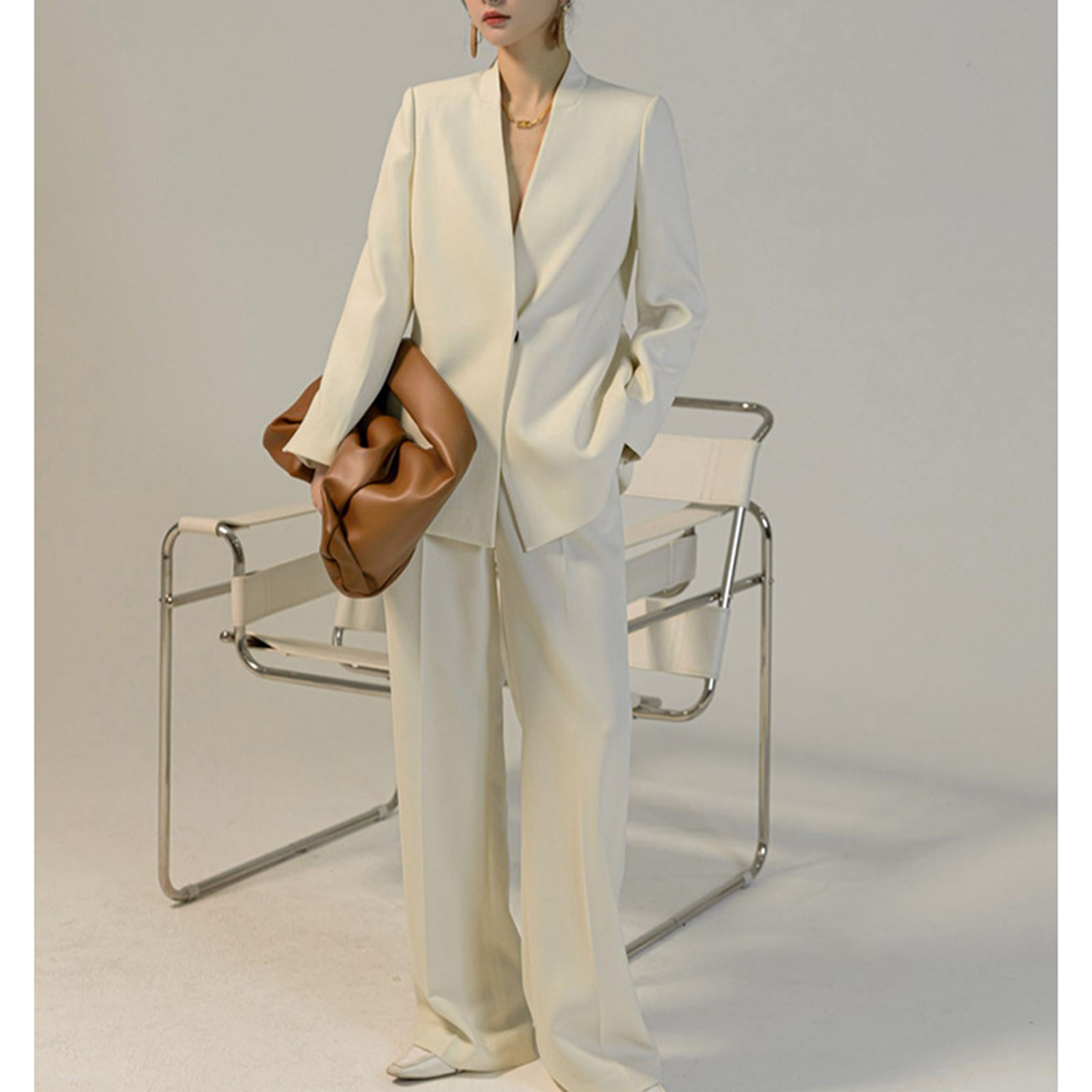 Allingentle Women's Suit Pants - Women'S Fashion Blazer recension och pris