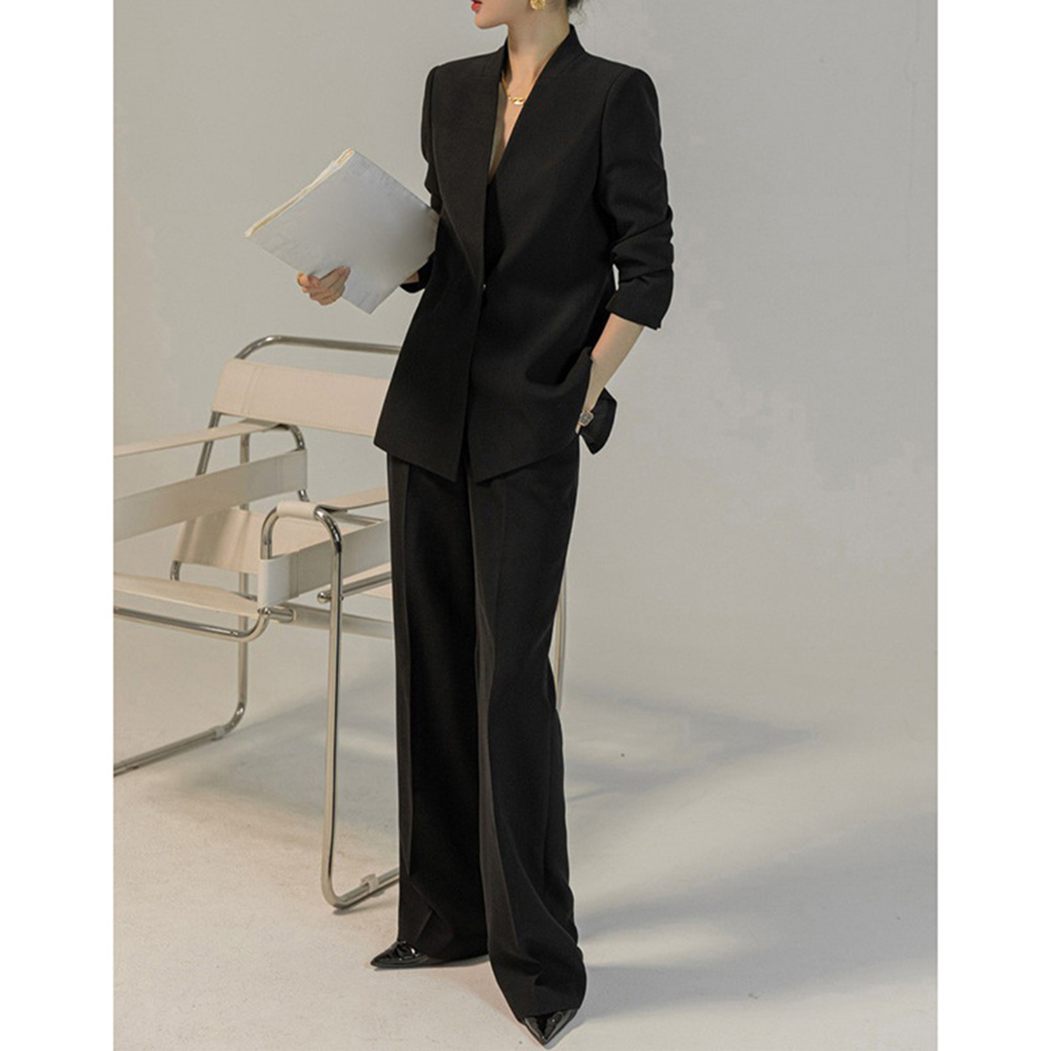 Allingentle Women's Suit Pants - Women'S Fashion Blazer recension och pris