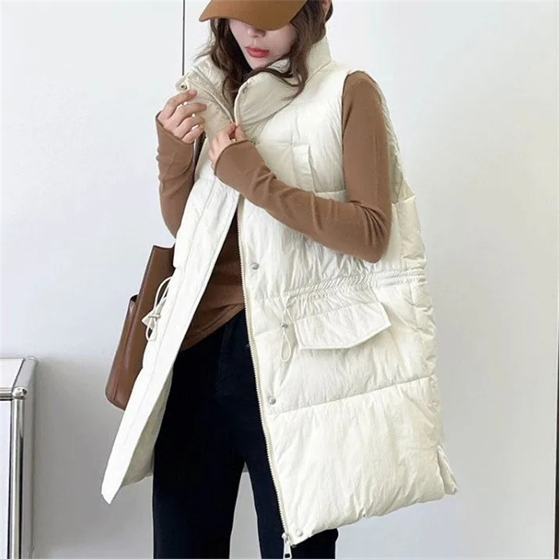 2025 New Women's Medium-length - Puffer Vest Fashion Women recension och pris