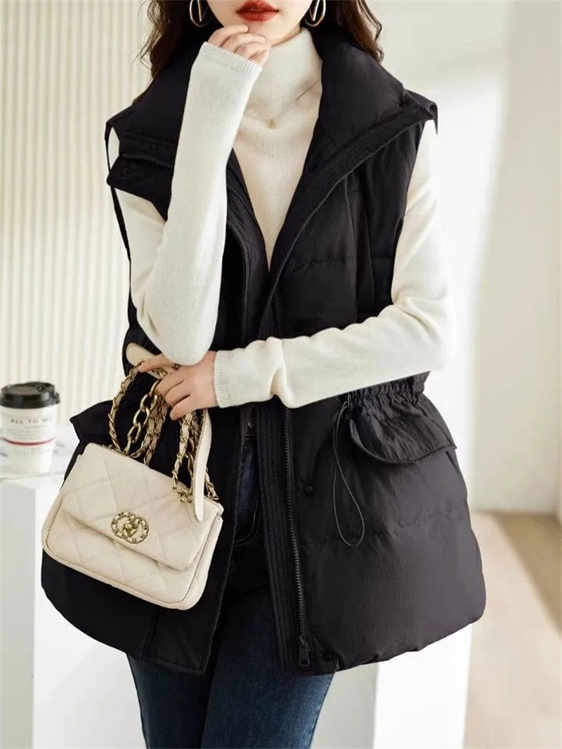 2025 New Women's Medium-length - Puffer Vest Fashion Women recension och pris