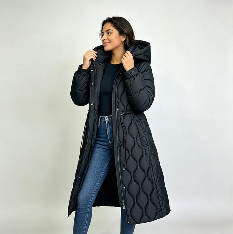2026 Fashion X-long Down Cotto - Women'S Fashion Quilted Jacket recension och pris