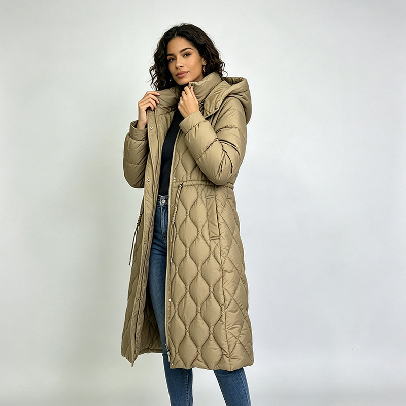 2026 Fashion X-long Down Cotto - Women'S Fashion Quilted Jacket recension och pris