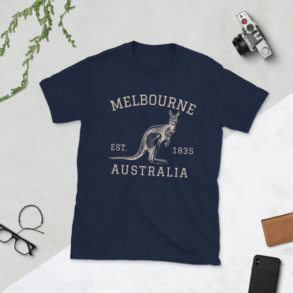 Melbourne Australia T-Shirt Au - Women'S Fashion Melbourne recension och pris