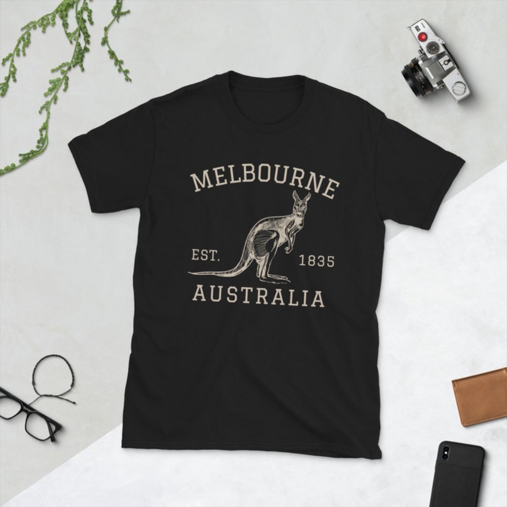 Melbourne Australia T-Shirt Au - Women'S Fashion Melbourne recension och pris