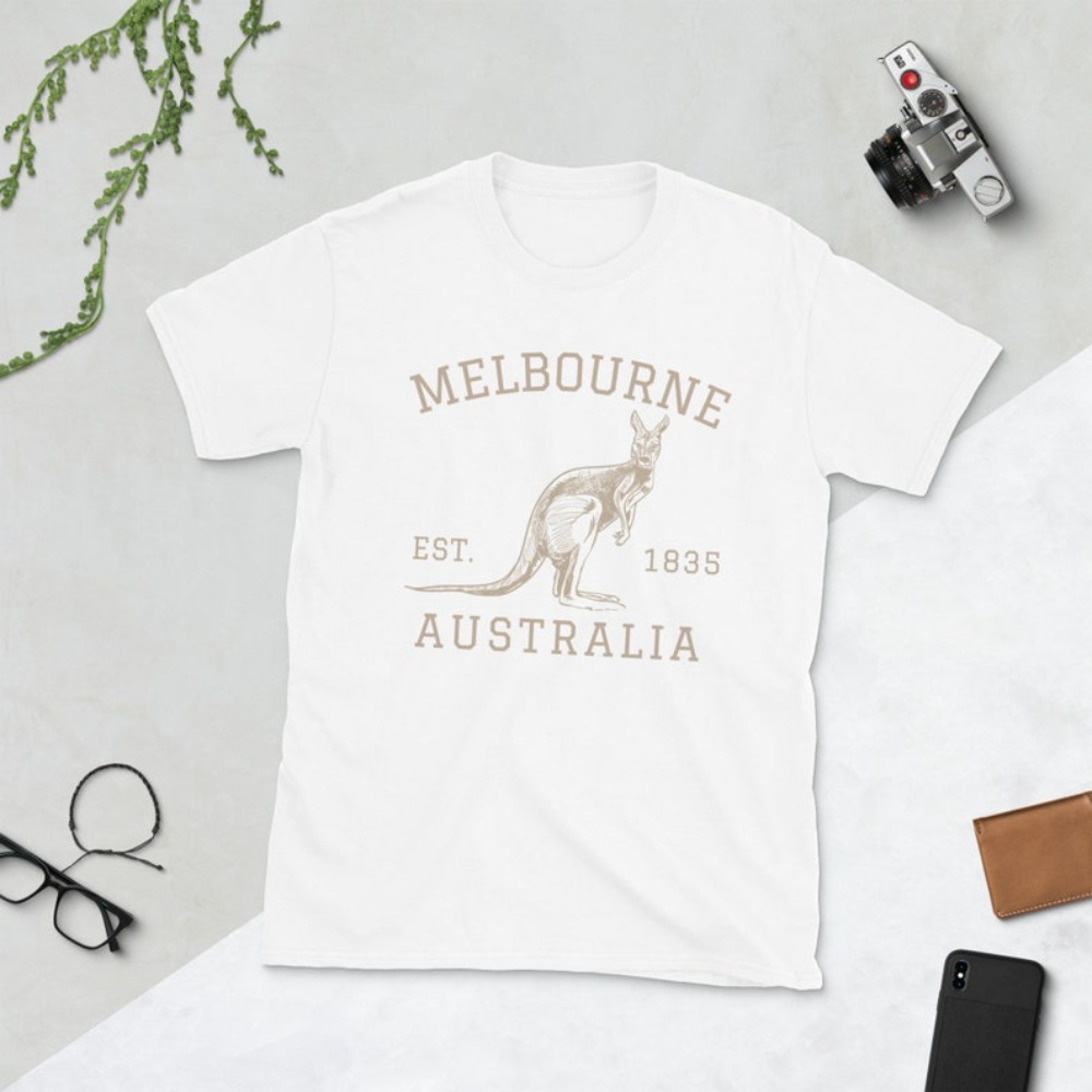 Melbourne Australia T-Shirt Au - Women'S Fashion Melbourne recension och pris