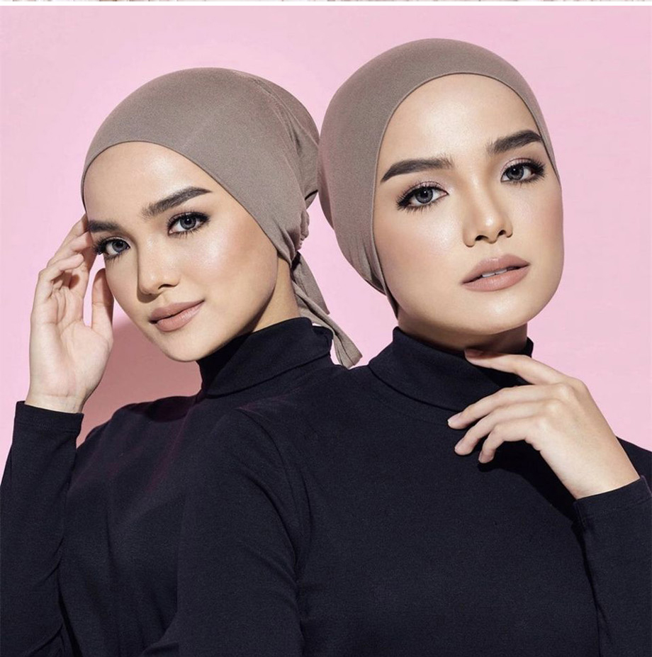 New Soft Modal Muslim Turban H - Women Fashion Hats recension och pris