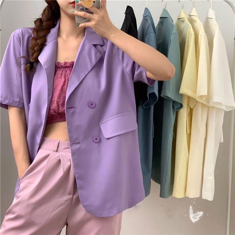 SMVP 2025 Women's Summer Short - Blazer Women Oversized recension och pris