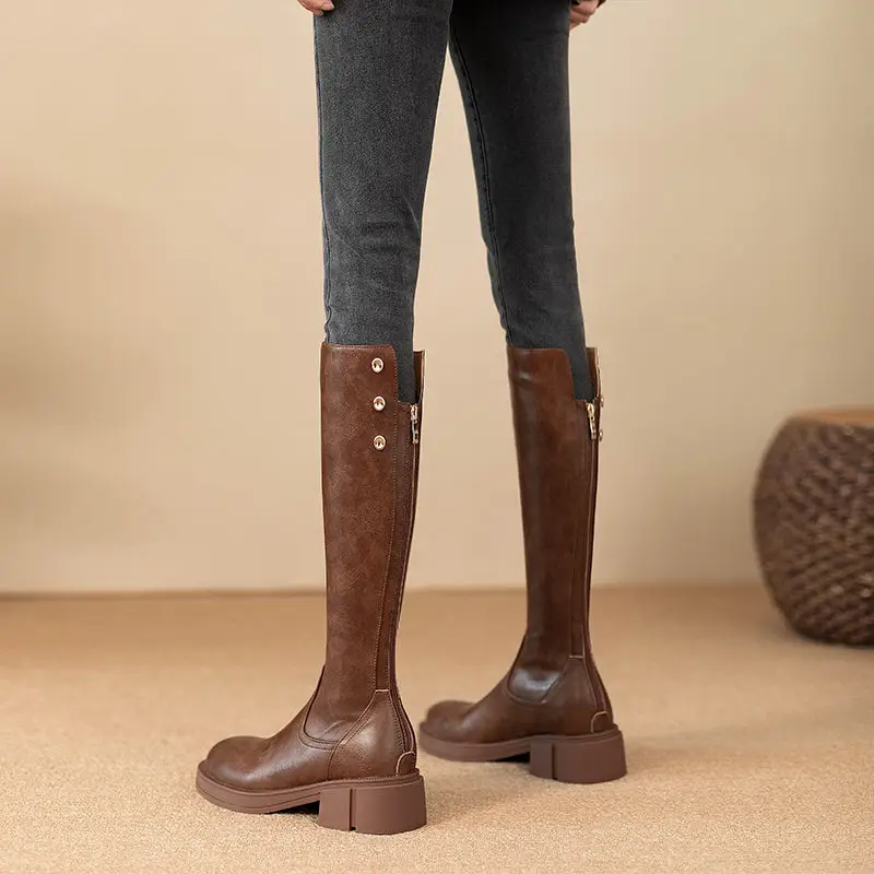 Autumn Winter Middle Heel Ladi - Women'S Fashion Winter 2025 recension och pris